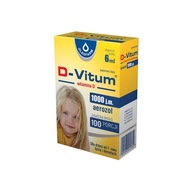 D-Vitum 1000 IU Vitamín D Pre deti Aerosól 6ml