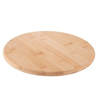 Deska bambusowa patera obrotowa do serwowania serów pizzy Altom Design 32cm