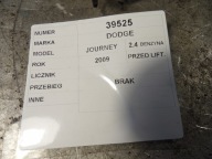 Dodge Journey dials, liczniki 2,4B