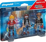 PLAYMOBIL CITY ACTION 70670 ZESTAW FIGUREK Złodzieje