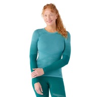 Spodná bielizeň dlhým rukávom Smartwool Intraknit Thermal Merino Baselayer modrá