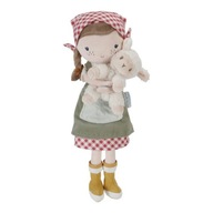 Bábika gazdiná Rosa s Ovečkou 35cm plyšová farma Little Dutch