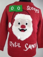 Sweter świąteczny Rebel na wiek 2-3 lata