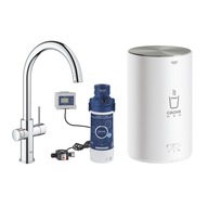 Grohe Red Duo wylewka C, bojler M, Chrom