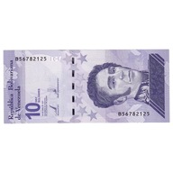 Banknot, Venezuela, 10 Bolívares, 2021, 2021-04-29