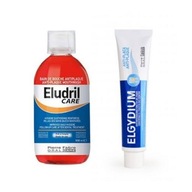 SADA ELGYDIUM ANTI PLAQUE PASTA 75ml + ELUDRIL CARE TEKUTINA 500ml