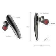 AWEI słuchawka Bluetooth mono N1 szary/grey