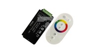 Ovládač RGB dotykový 18A - biely diaľkový ovládač (RF)