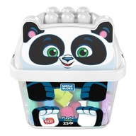 Mega Bloks Pojemnik z klockami Panda GCT46 GCT47