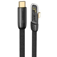 Kabel kątowy USAMS USB-C do Lightning iPhone 20W PD 200cm 2m szybki oplot