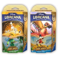 Disney Lorcana: Into the Inklands: 2 Starter Deck Set