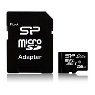 Pamäťová karta Silicon Power microSDXC Elite 256GB CL10 UHS-1 (U1) + ADAPTÉR