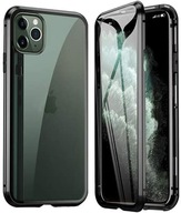 METAL MAGNETIC ETUI DUAL GLASS DO IPHONE 11 PRO