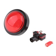 60 mm 12 V osvetlená arkádová videohra, Push Red