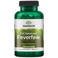 Swanson Feverfew 380mg 100k WROTYCZ ZŁOCIEŃ MARUNA