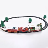 Elektrická hračka Vianočný vláčik Dekorácia na vianočný stromček Rámová železnica na vlak
