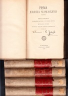 Pisma Juliusza Słowackiego t.2,3,4,5,6 1909-1910r.