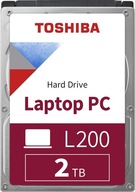 Dysk Toshiba L200 2 TB 2.5 SATA III (HDWL120UZSVA)