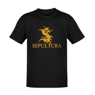 SEPULTURA MAX CAVALERA soulfly Koszulka T-Shirt Męski Metal S M L XL 3XL