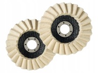 Filckorong készlet fém polírozáshoz 2 db - 115 mm PARKSIDE