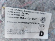 VW ID4 11A , 2024r SUV 5D floor car carpet cabs EU 11B863021C
