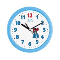 JVD H12.6 - 25cm - Nástenné hodiny - Modrá - Robot