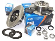 2× Kraft Automotive 6050120 Brzdový kotúč + 5 iných produktov