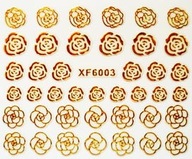 Nálepky zlaté/strieborné - XF6003