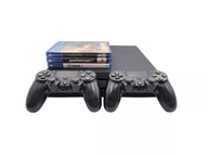 KONSOLA SONY PLAYSTATION 4 PS4 PRO 1TB + 2 PADY + 3 GRY