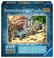 RAVENSBURGER Puzzle Exit Pirátske dobrodružstvo 368 dielikov.
