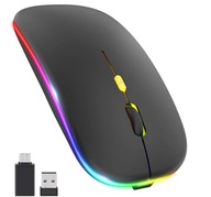 Wireless Mouse Rechargeable Slim Silent 2.4G Portable Mobile Optical USB