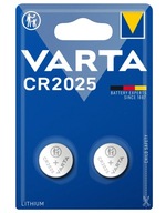 2 x bateria litowa CR2025 CR 2025 DL2025 Varta 3V