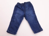MOTHERCARE jeansowe SPODNIE RURKI modne _ 66cm