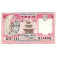 Banknot, Nepal, 5 Rupees, Undated (1987- ), KM:30a