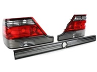 Lampy tylne z blendą Mercedes S klasa W140 lift 1995-1998 SMOKE dymione