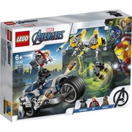 LEGO SUPER HEROES. 76142 AVENGERS. WALKA NA MOTOCY