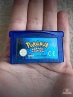 Pokemon Sapphire DE Saphir GBA Advance DS / Oryginał