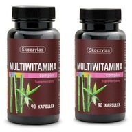 2x Skoczylas MULTIWITAMINA Complex Bor Krzem Jod CZYSTY 90 kapsułek