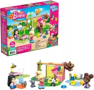 Barbie Mega Construx Salon dla Zwierząt - Zabawa i Edukacja 97el. GYH09