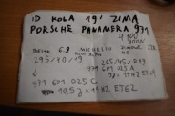 IDEALNE ruote 19" ZIMA PORSCHE PANAMERA 971 1