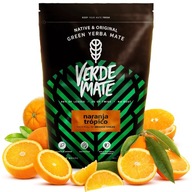 Yerba Mate VERDE MATE Green Organica Naranja Tropico 500 g pomarańczowa