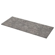 IKEA EKBACKEN Doska stola šedá imit. mramoru 186x2.8 cm