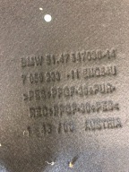 floor mats boot BMW E90 7059233