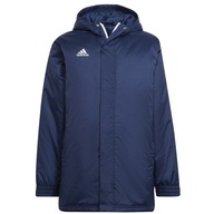 128 cm Bunda adidas ENTRADA 22 Stadium Jacket HG6298 tmavo modrá 128 cm