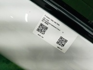 MINI U25 door left rear part rear. C6A NANUQ WHITE