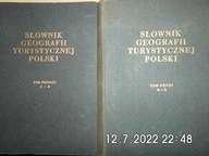 Słownik geografii turystycznej Polski 2 tomy -