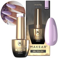 Makear 540 Hybridný lak na nechty Lilac Pastolový Fialový 8ml