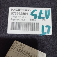 boot upholstery rear part side left Fiat 500X 07356289410