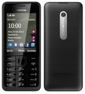 Mobilný telefón Nokia 301 64 MB / 256 MB 3G čierna