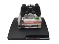 KONSOLA PLAYSTATION 3 PS3 SLIM 320GB + PAD ZASTĘPCZY + GRY